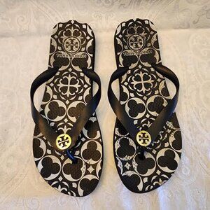 TORY BURCH FLIP FLOPS SIZE 8